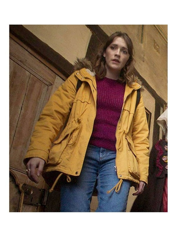 Alison Ghosts Fur Hooded Jacket