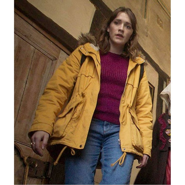 Alison Ghosts Fur Hooded Jacket