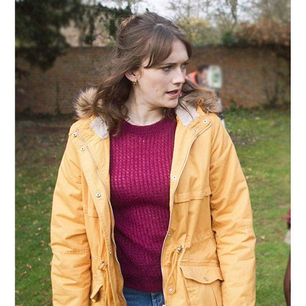 Alison Ghosts Fur Hooded Jacket