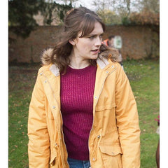 Alison Ghosts Fur Hooded Jacket