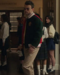 Max Wolfe Colorblock Varsity Jacket