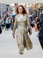 The Undoing Nicole Kidman Floral Coat