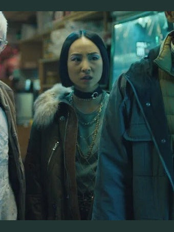Russian Doll Season 2 Maxine Fur Jacket