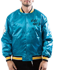 Grimey Destroy All Fear Reversible Bomber Jacket