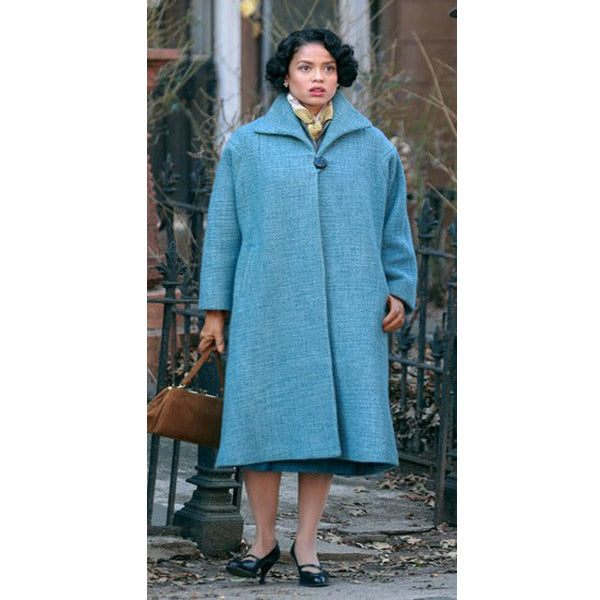 Motherless Brooklyn Gugu Mbatha Raw Coat