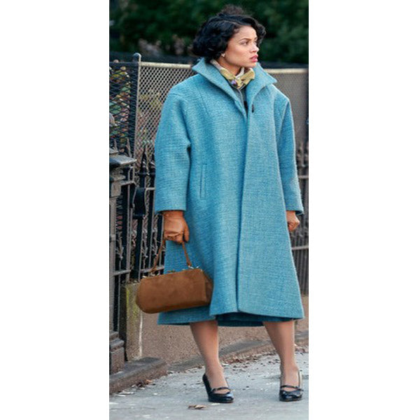 Motherless Brooklyn Gugu Mbatha Raw Coat