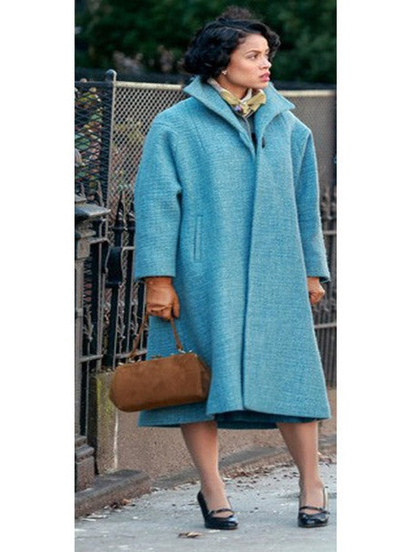 Motherless Brooklyn Gugu Mbatha Raw Coat