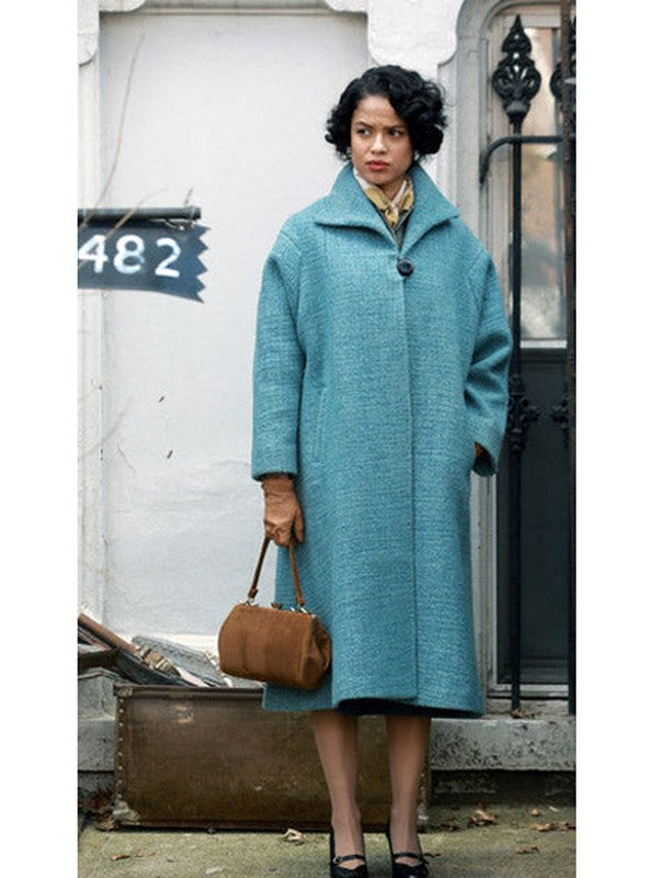 Motherless Brooklyn Gugu Mbatha Raw Coat