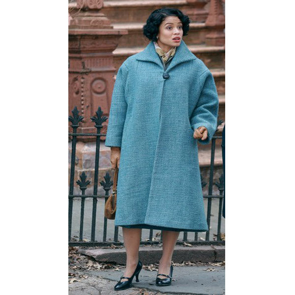 Motherless Brooklyn Gugu Mbatha Raw Coat
