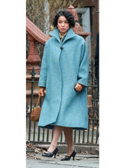 Motherless Brooklyn Gugu Mbatha Raw Coat