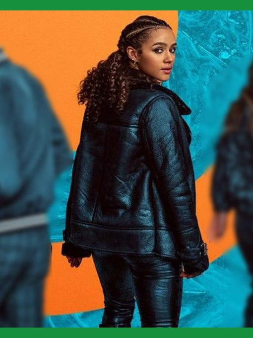 Army of Thieves Gwendoline Shearling Jacket