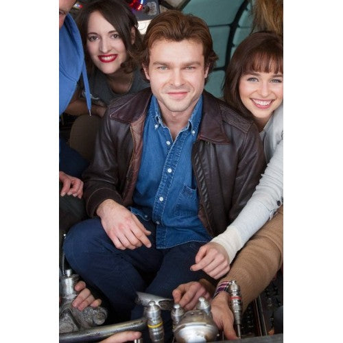Solo A Star Wars Story Alden Ehrenreich Brown Jacket