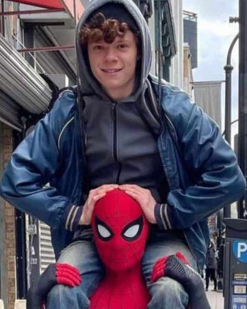 Spider Man No Way Home Drug Dealer Blue Jacket