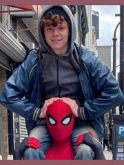 Spider Man No Way Home Drug Dealer Blue Jacket
