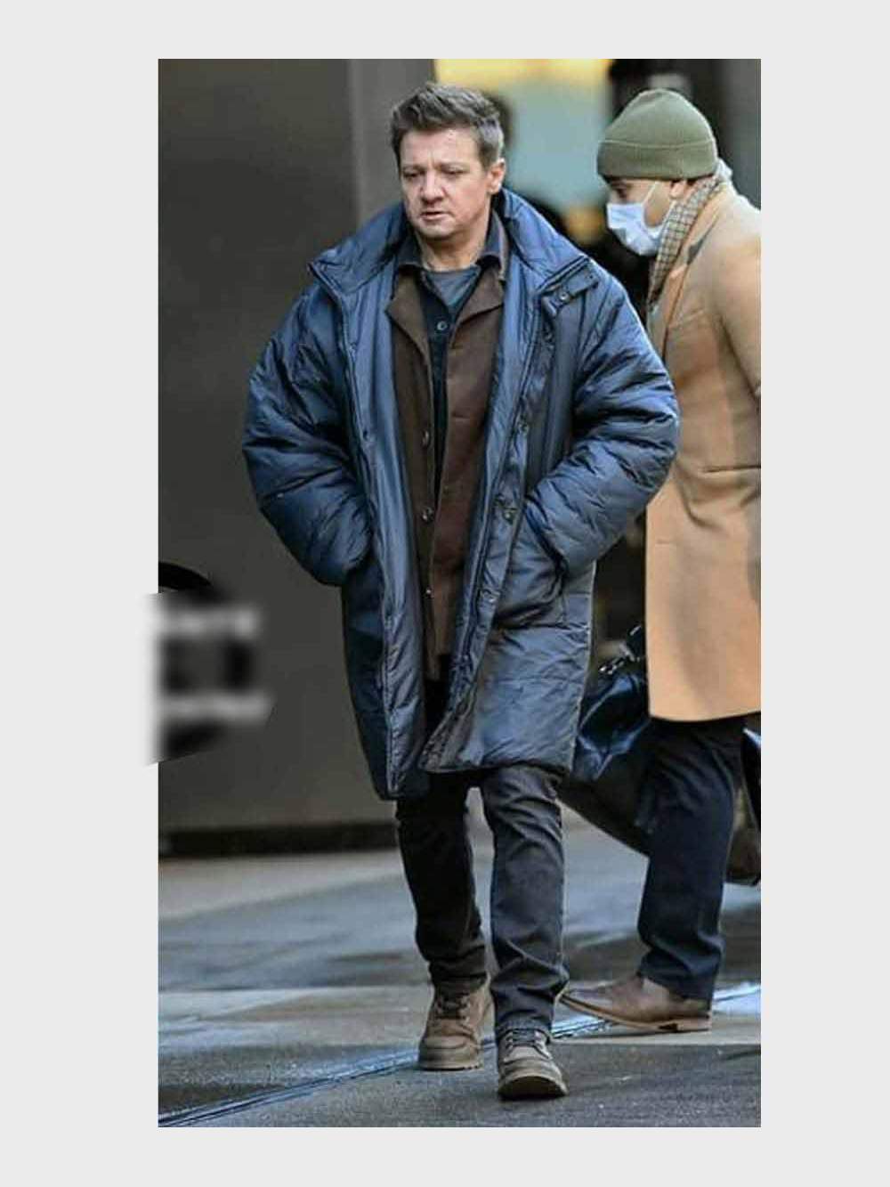 Clint Barton Hawkeye Jeremy Renner Puffer Coat
