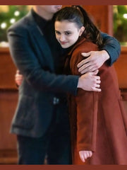 Hawkeye Lila Barton Brown Coat