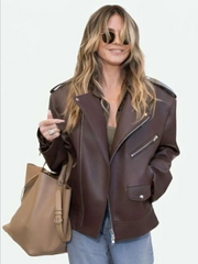 79th Cannes Film Festival 2026 Heidi Klum Leather Jacket