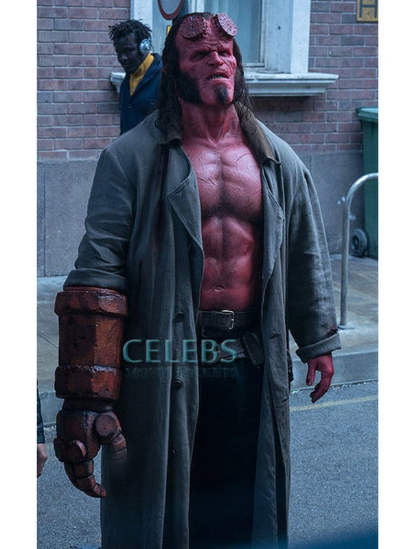 Hellboy Ron Perlman Leather Coat