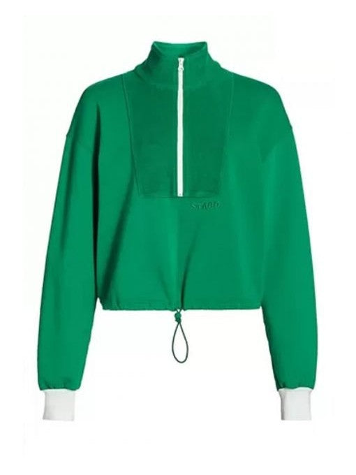 9-1-1: Season 5 Henrietta Wilson Green Half-Zip Sweatshirt