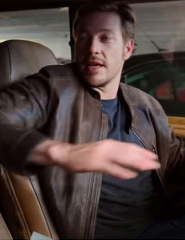 Luke Bracey Holidate Jackson Brown Jacket