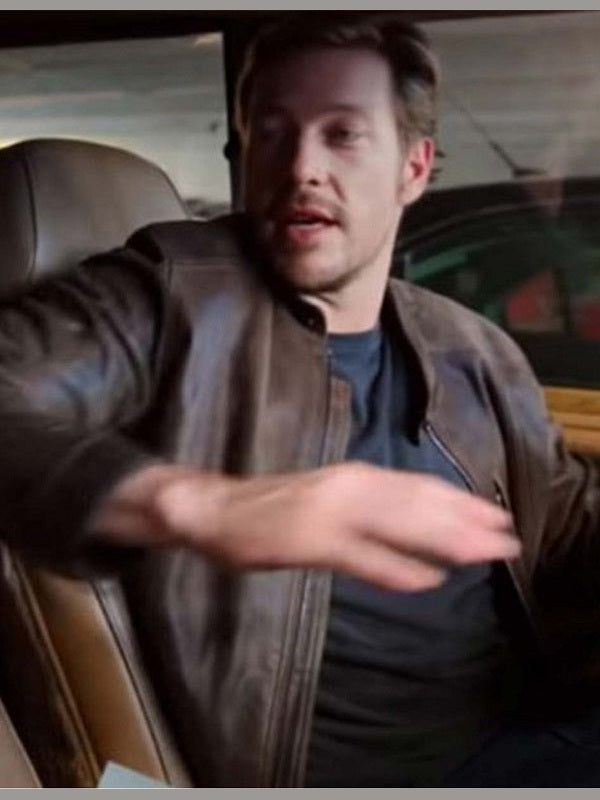 Luke Bracey Holidate Jackson Brown Jacket