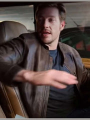 Luke Bracey Holidate Jackson Brown Jacket