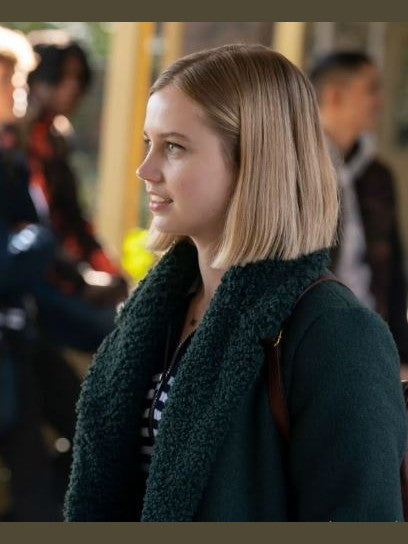 Honor Society Angourie Rice Green Coat