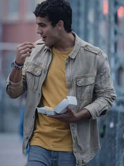 Idolos Oscar Casas Brown Jacket