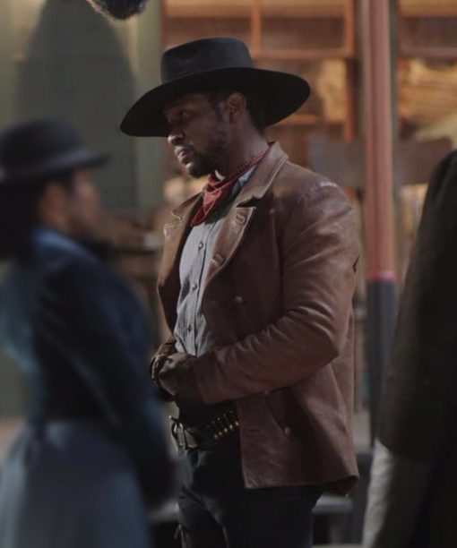 The Harder They Fall Nat Love Leather Jacket