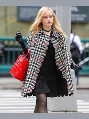 Julia Garner Inventing Anna Coat