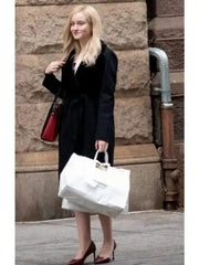 Inventing Anna 2022 Julia Garner Black Coat