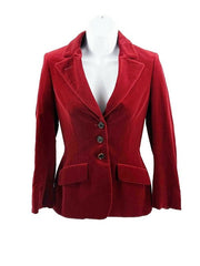 Inventing Anna Delvey Red Velvet Blazer
