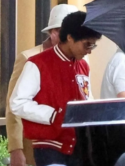 Jaafar Jackson Michael Varsity Jacket