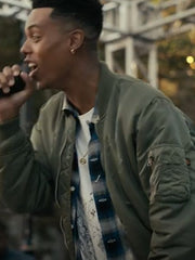 Bel-Air 2022 Jabari Banks Bomber Jacket