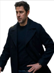 Jack Ryan Ghost War 2026 John Krasinski Black Peacoat