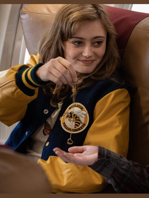 Yellowjackets 2021 Ella Purnell Bomber Jacket