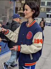 Jaimie Alexander NYC 2026 Varsity Jacket