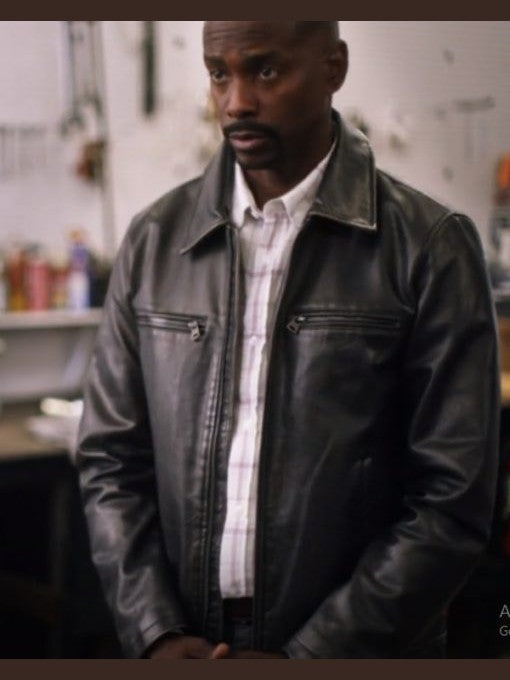 Redemption in Cherry Springs Jake Collins Leather Jacket