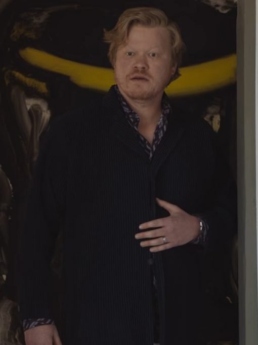 Windfall Jesse Plemons Black Corduroy Jacket