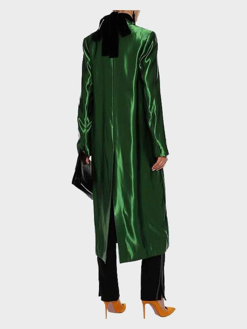 Jodie Comer Killing Eve Season 02 Villanelle Green Long Coat