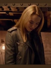 Jodie Comer Killing Eve Season 04 Villanelle Brown Leather Jacket