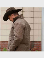 John Dutton Yellowstone S04 Quilted Jacket