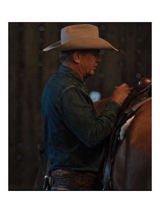 Yellowstone John Dutton Denim Shirt