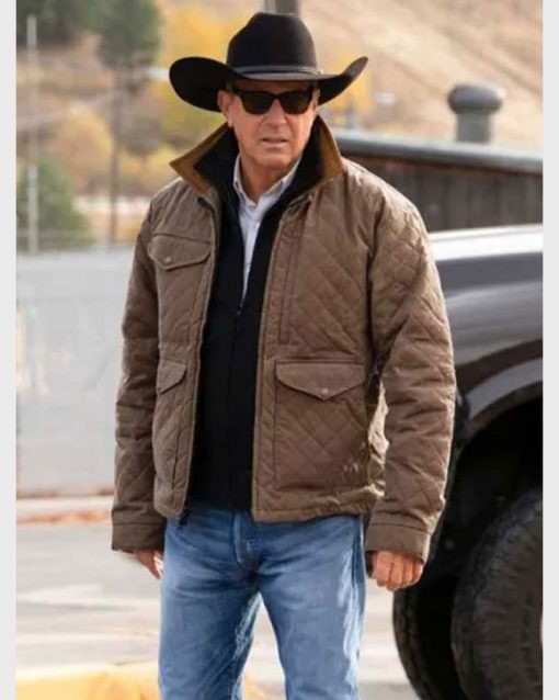 John Dutton Yellowstone S04 Quilted Jacket