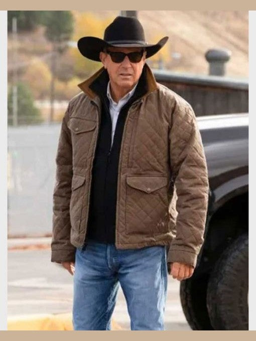 John Dutton Yellowstone S04 Quilted Jacket