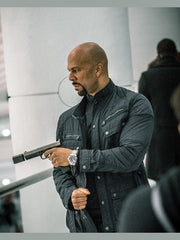 John Wick 2 Cassian Blue Cotton Jacket