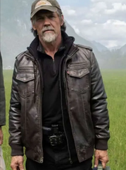 The Dog Stars 2026 Josh Brolin Leather Jacket