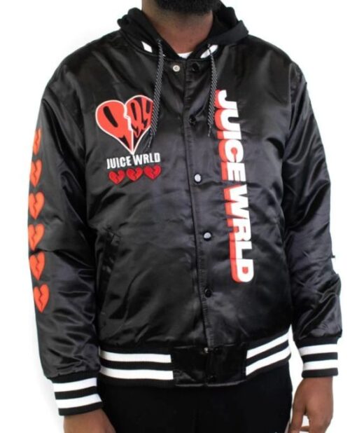 Juice Wrld Black Bomber 999 Jacket