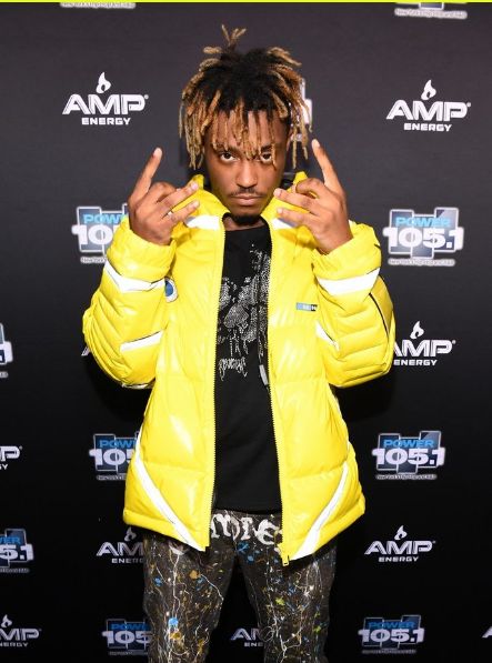 Juice Wrld Yellow Puffer Jacket