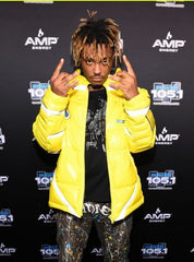 Juice Wrld Yellow Puffer Jacket